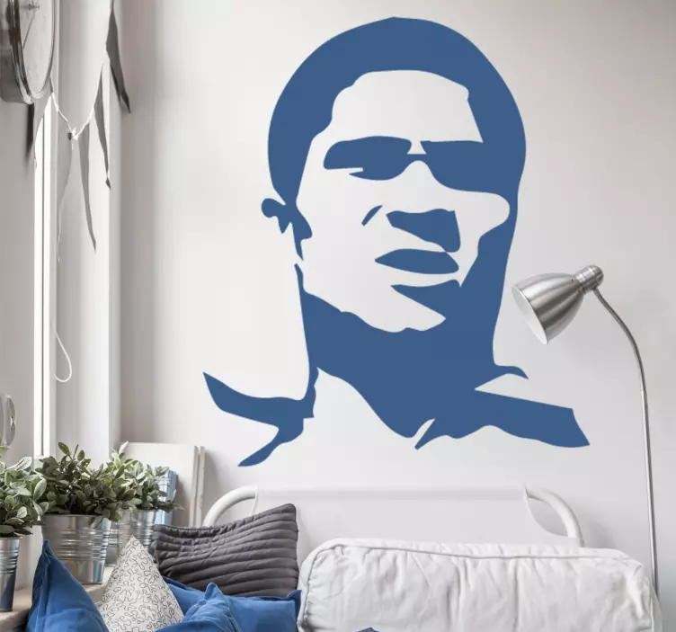 Artistic Human Portrait wall sticker - TenStickers