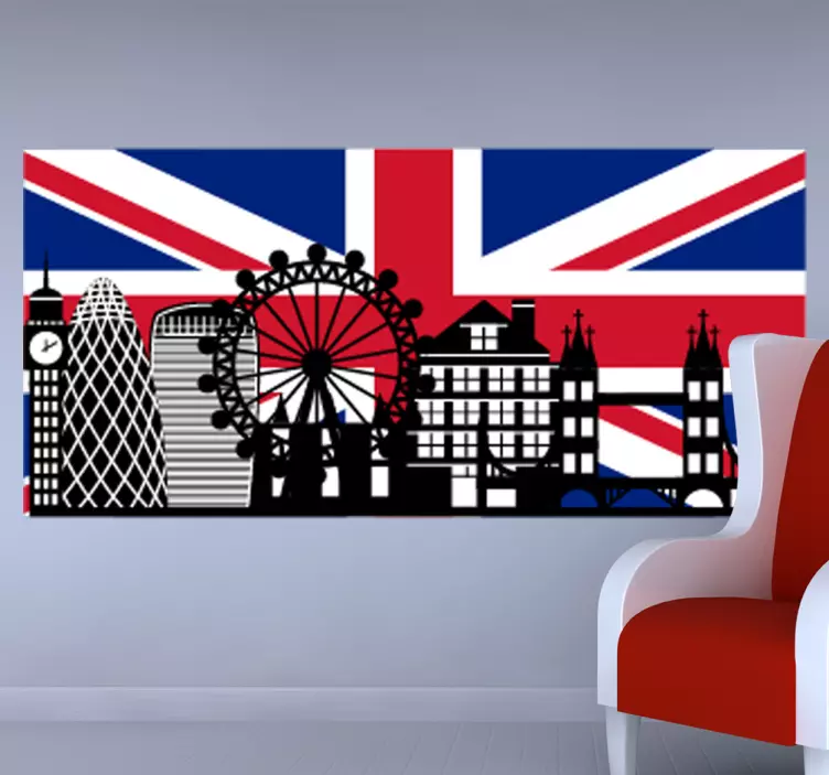 Big Ben United Kingdom Wall Mural - TenStickers