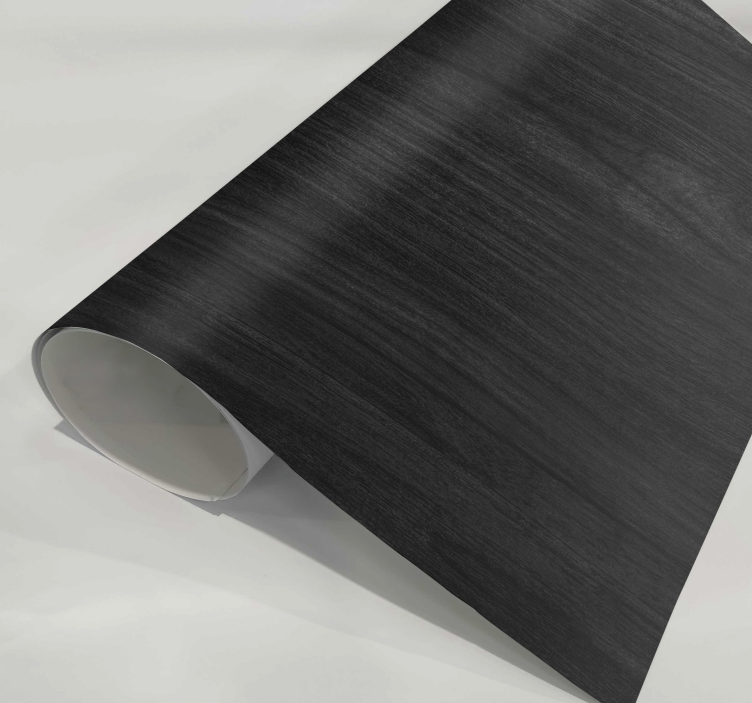 Vinyl Wrap - Black Wood - TenStickers