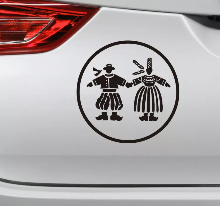 Breton design car sticker - TenStickers