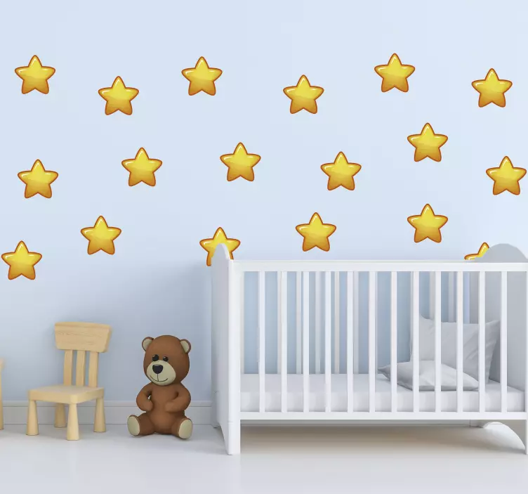 Bright Star Accents wall sticker for kids - TenStickers