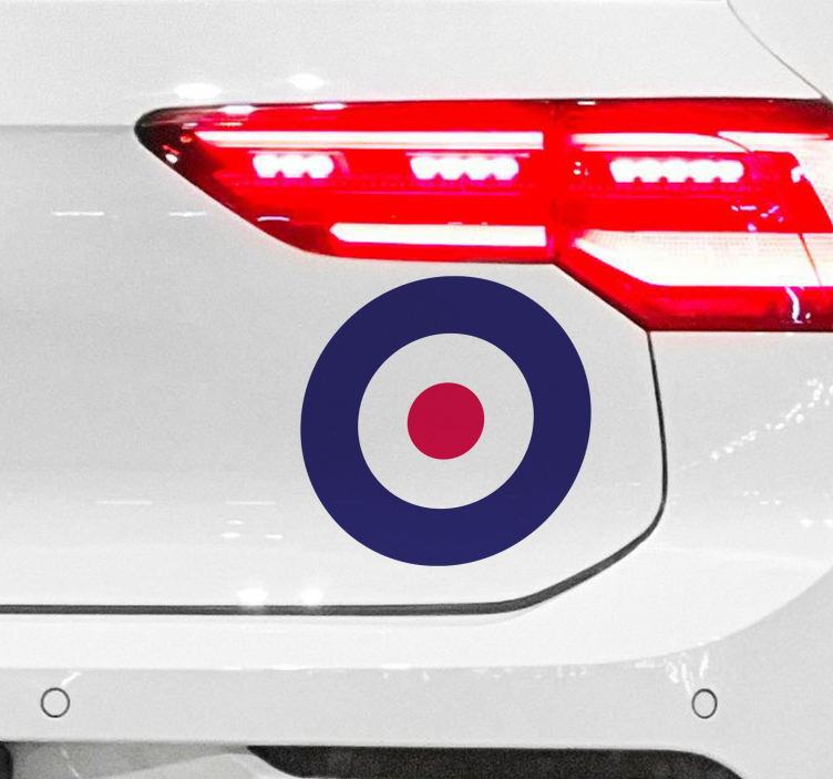  British aircraft insignia car sticker - TenStickers