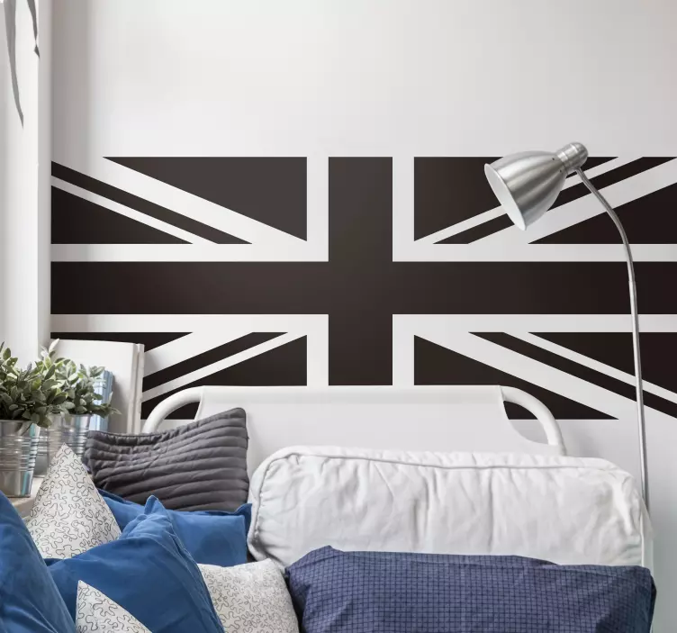 British flag vinyl  sticker - TenStickers