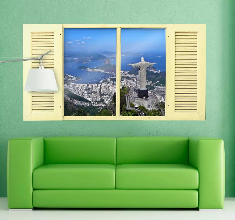 Christ the Redeemer Wall Sticker - TenStickers