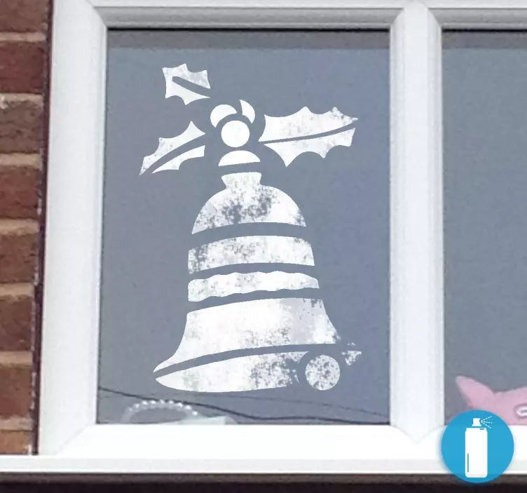 Christmas Bell Decorative Decal - TenStickers