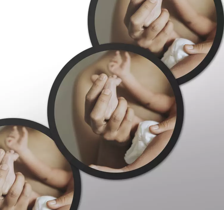 Circle Image Upload Icons object sticker - TenStickers