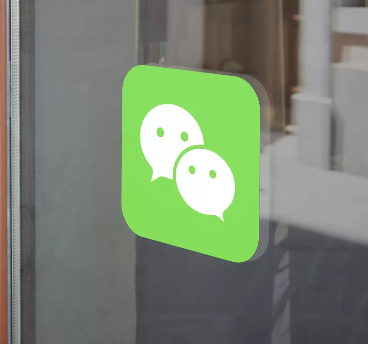 Communication Icon shop window sticker - TenStickers