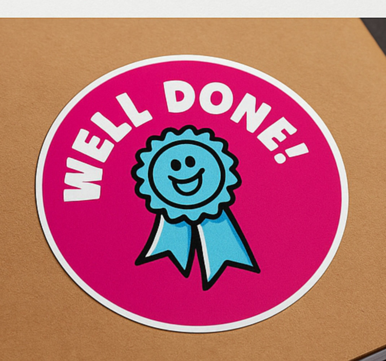 Congratulation set wall sticker for kids - TenStickers