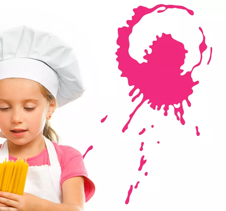 Creative Splash Pattern decoration wall sticker - TenStickers