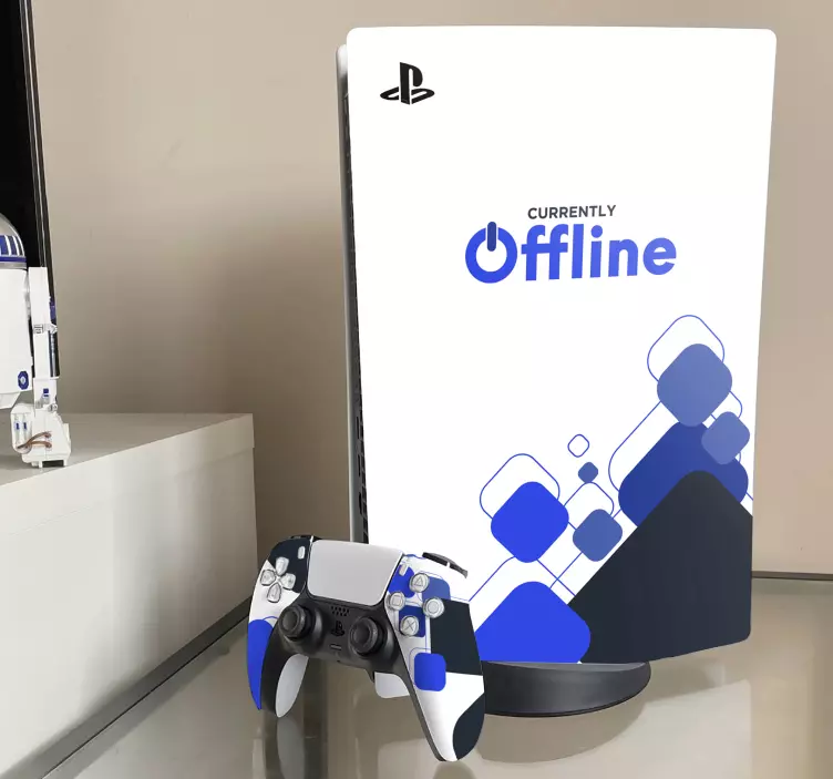 Currently offline twitch  PS5 decal - TenStickers