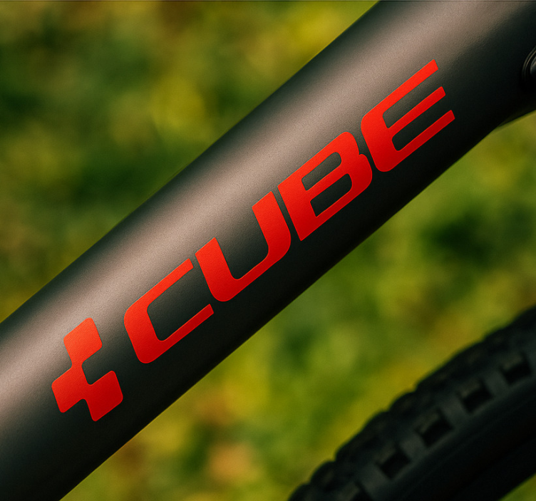 Custom bike logo bike sticker - TenStickers