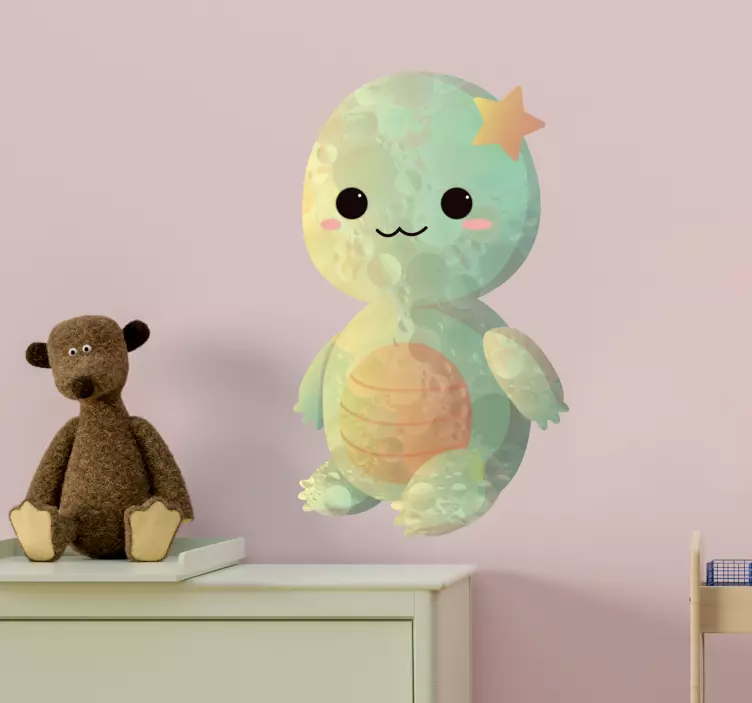 Cute Baby Creature wall sticker for kids - TenStickers