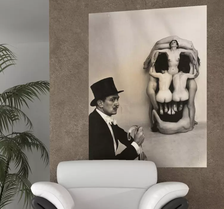 Dalí Photography Art Decal - TenStickers