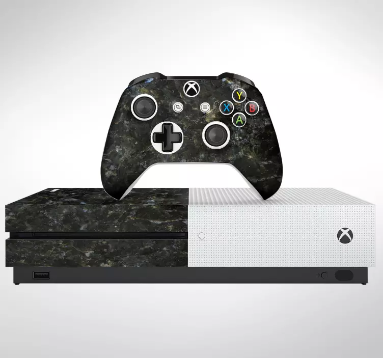 Dark marble texture xbox skin - TenStickers