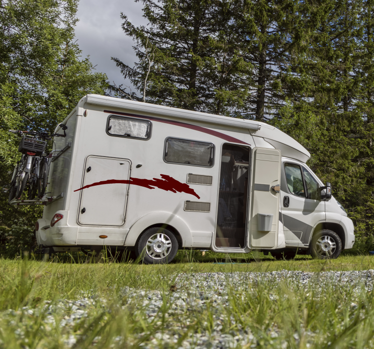 Decorative side campervan decal - TenStickers