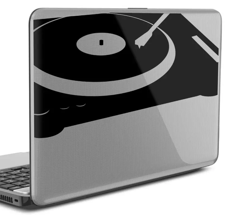 Table mixer for laptop decoration dj sticker - TenStickers