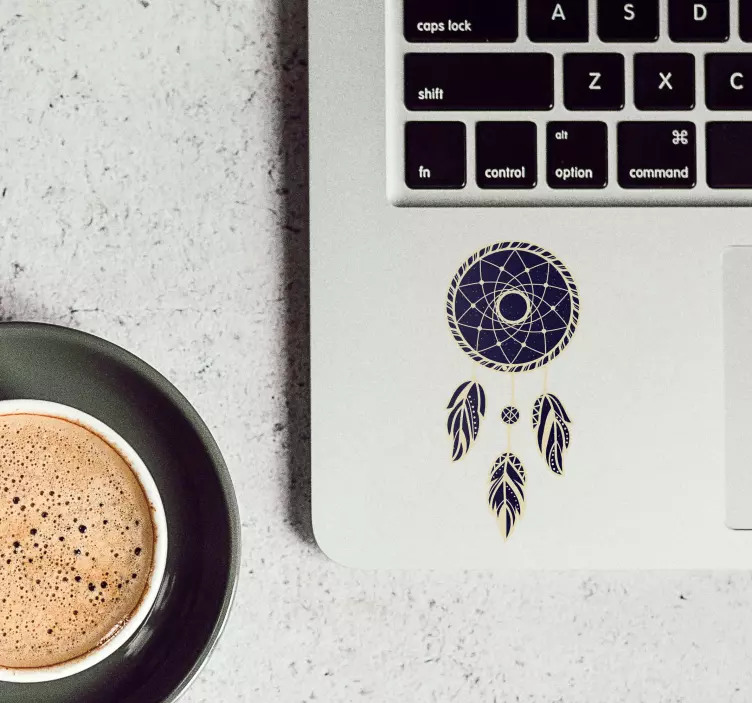 Dream Catcher Macbook Sticker - TenStickers