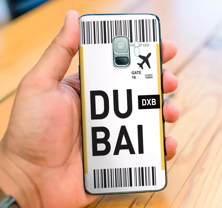 Dubai Travel Pass Samsung stickers - TenStickers