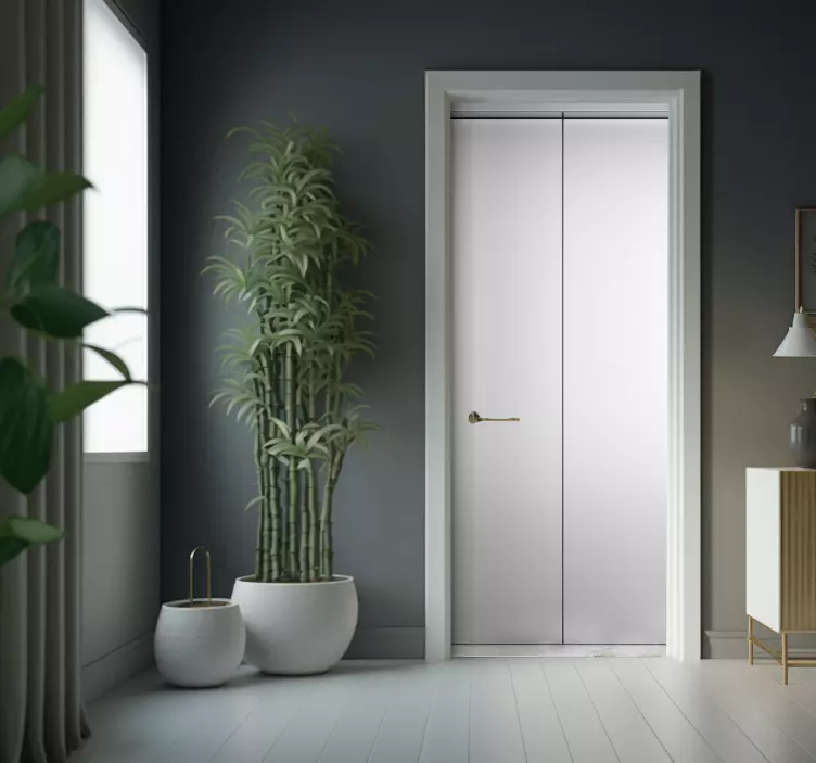 Elevator Doors door sticker - TenStickers