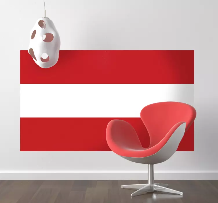 Flag of Austria Wall Sticker - TenStickers