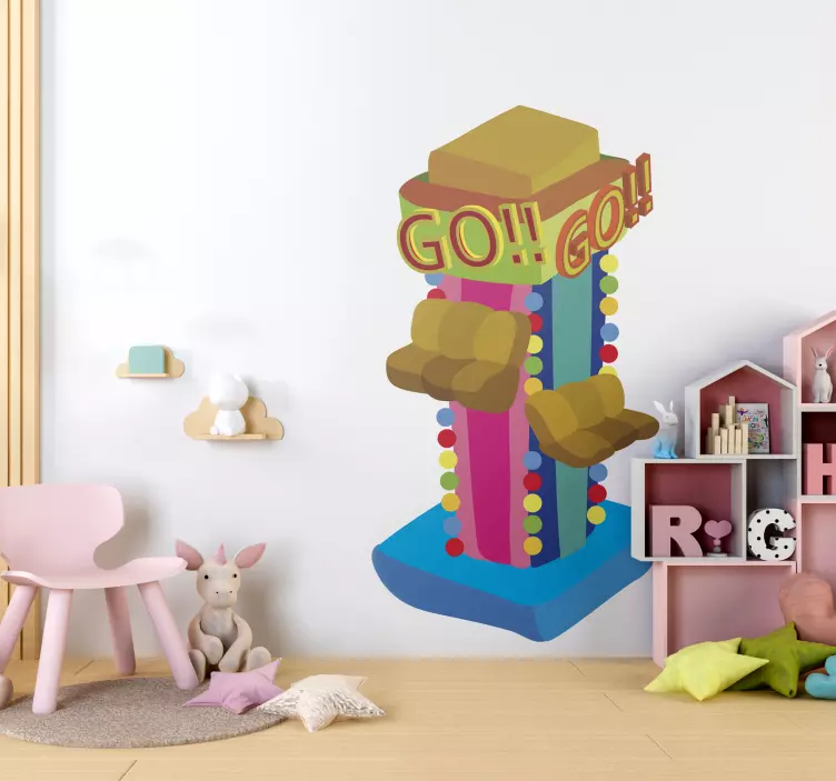 Funfair Ride Wall Sticker - TenStickers
