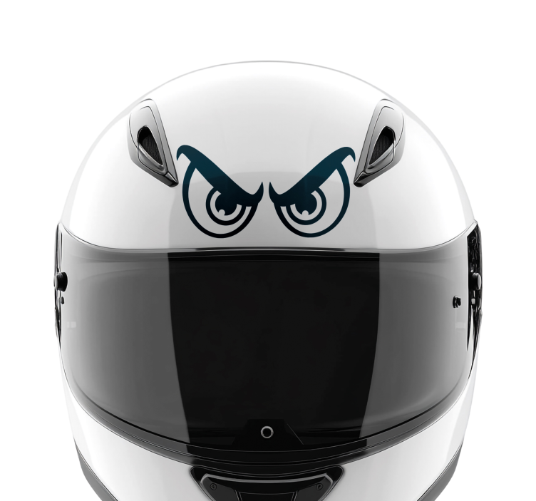 Furious gaze helmet sticker motorbike sticker - TenStickers