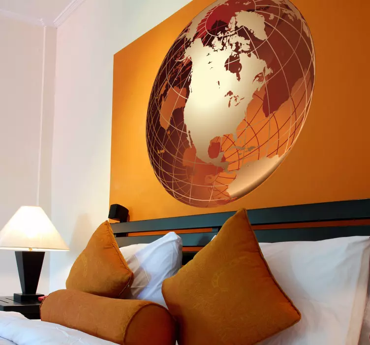 Golden America Sticker - TenStickers