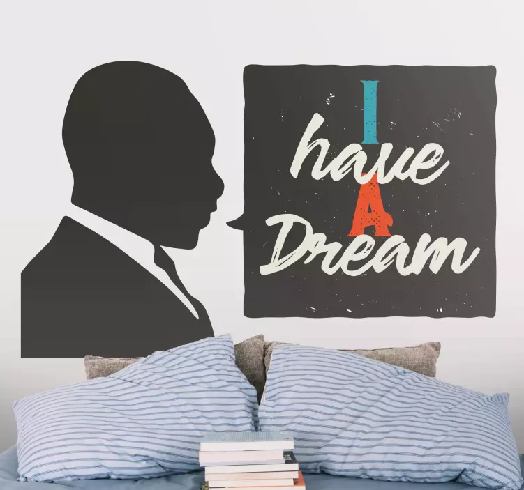 I have a dream quote wall stickers quotes - TenStickers