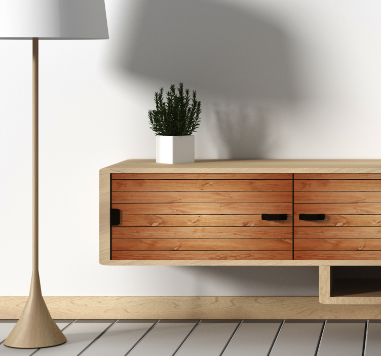 Imitation parquet vinyl wrap furniture - TenStickers