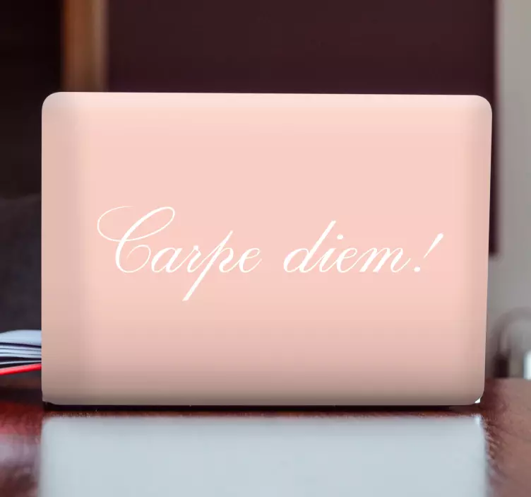 Inspirational Phrase Print laptop skin - TenStickers