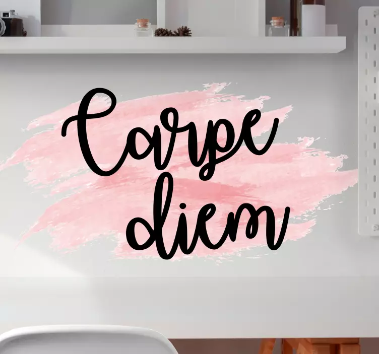 Inspirational Saying quote wall sticker - TenStickers