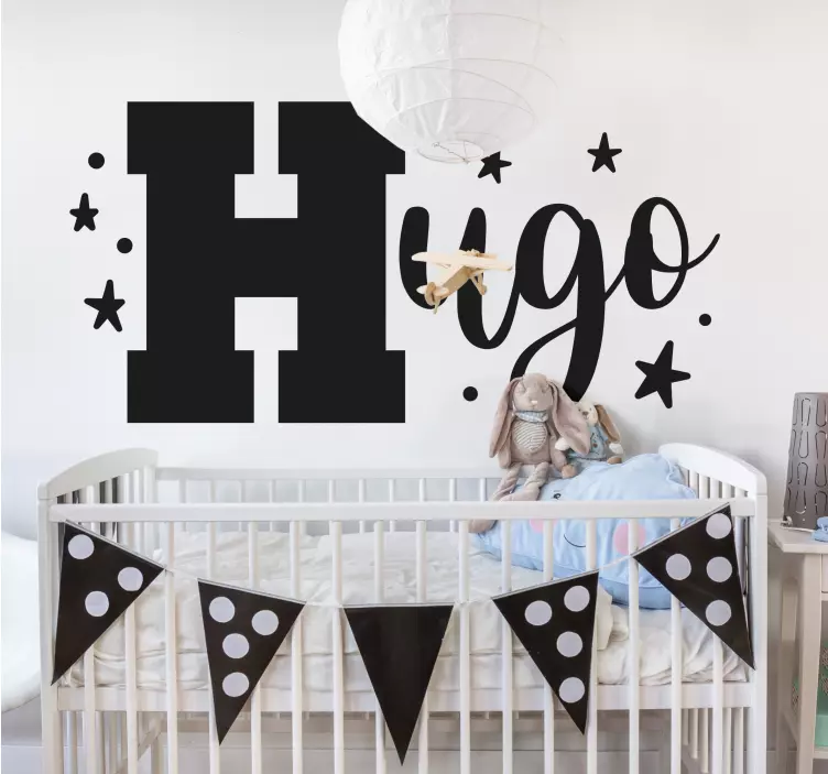 kid name personalized sticker - TenStickers