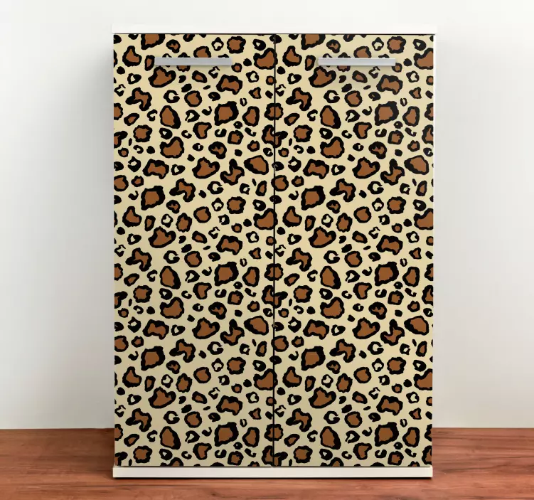 Furniture sticker leopard spot design - TenStickers
