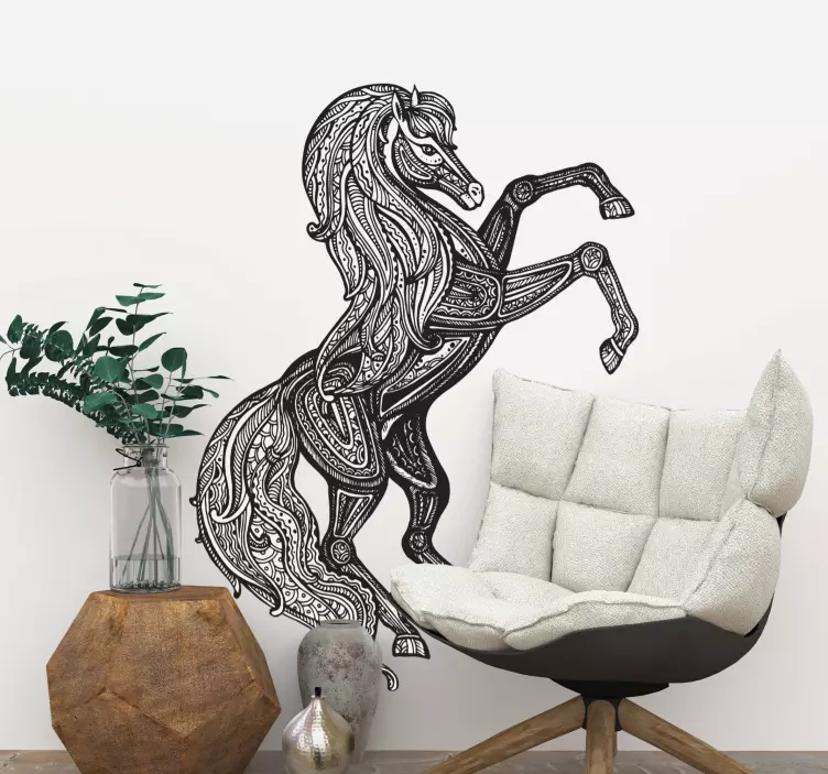 Majestic Horse Silhouette wall sticker - TenStickers