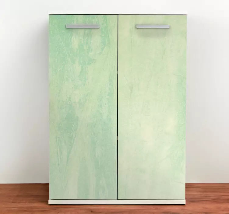 Marbled Cabinet furniture transfer - TenStickers