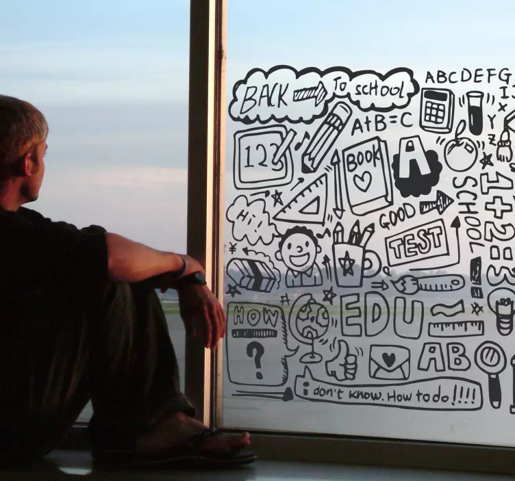 Mathematics Essentials Kids Sticker - TenStickers