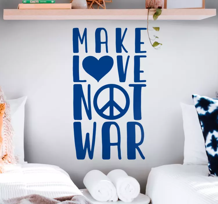 Motivational Phrase Typography quote wall sticker - TenStickers