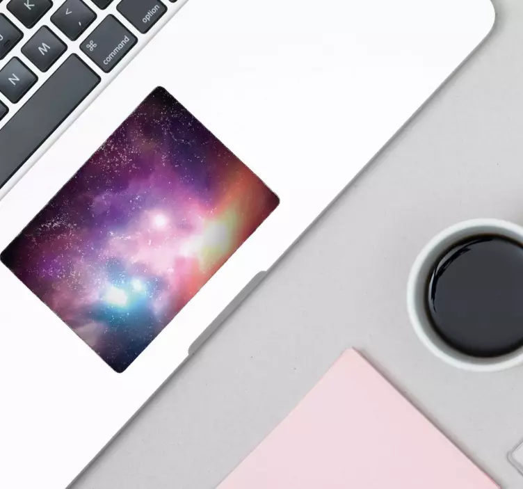 Nebula Trackpad laptop laptop sticker - TenStickers