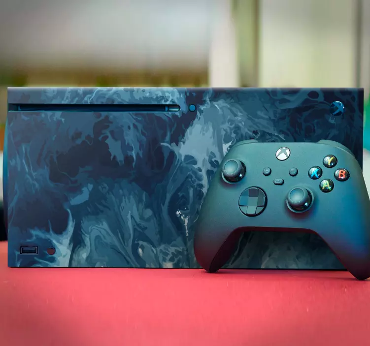 Oceanic Swirl Surface xbox skin - TenStickers