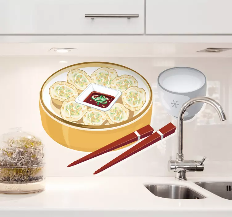 Oriental Food Decal - TenStickers