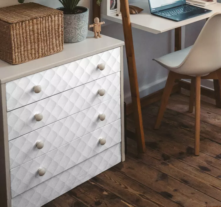 Padded texture furniture sticker - TenStickers