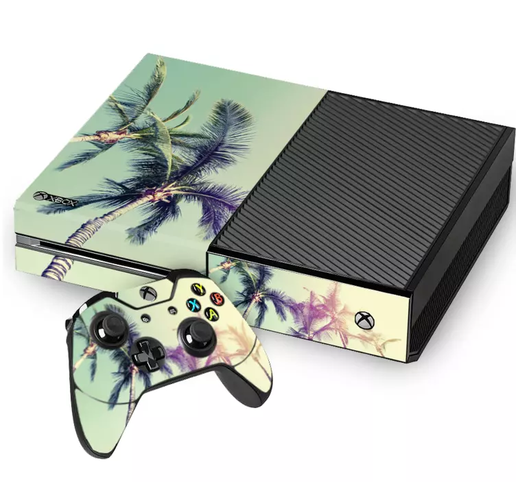 Palm Tree Vibes xbox skin - TenStickers