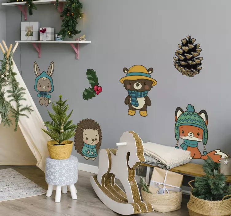 Pet sticker playful animal traits - TenStickers