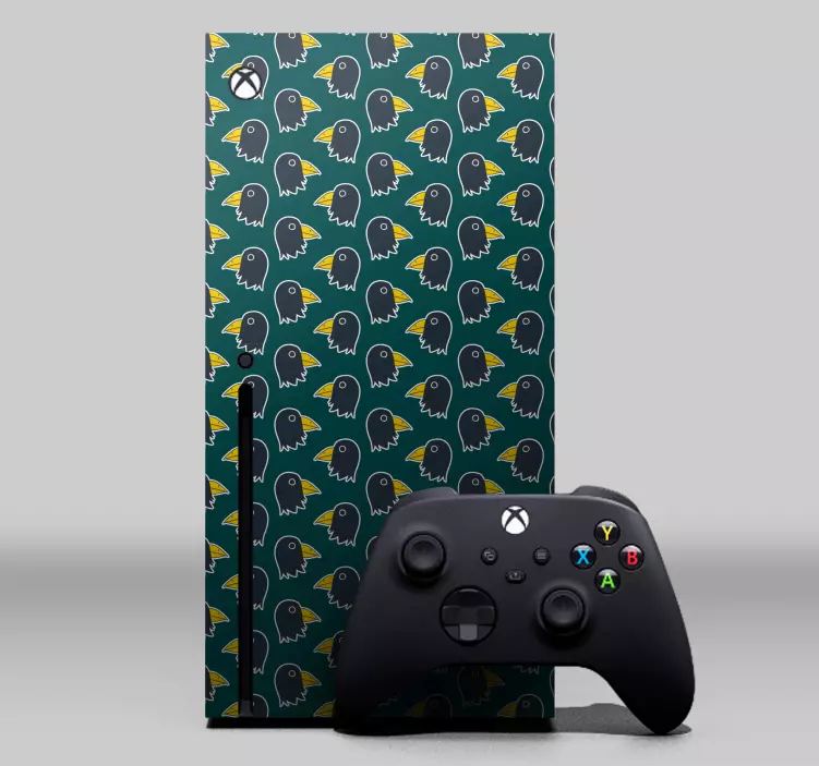 Playful Bird Design xbox skin - TenStickers