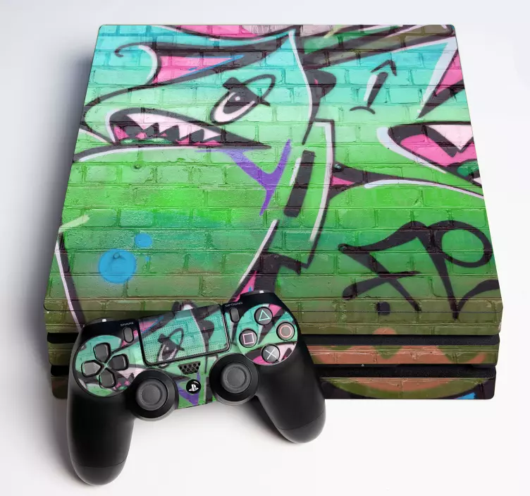 Ps4 skin in lively animal designs - TenStickers