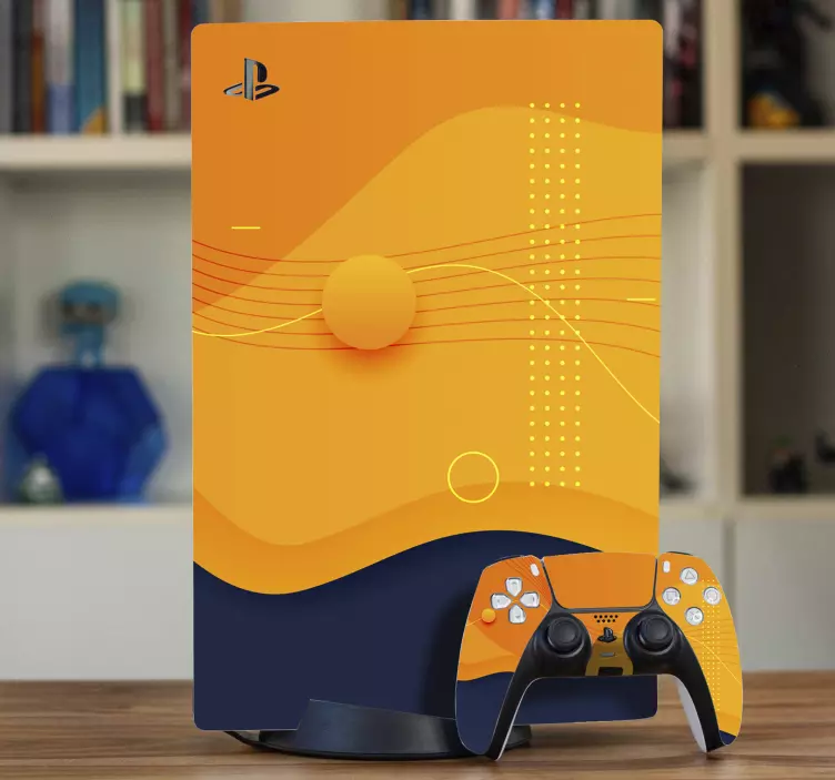 Ps5 skin wave motion pattern - TenStickers