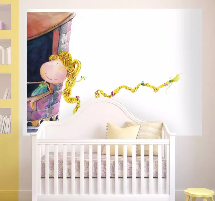 Rapunzel Wall Decal - TenStickers