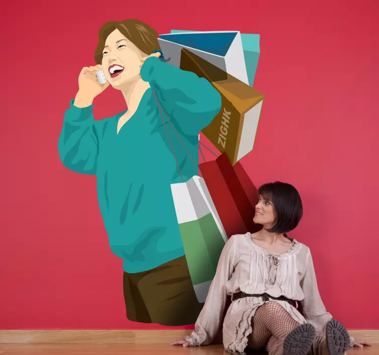 Sales Shopping Sticker - TenStickers