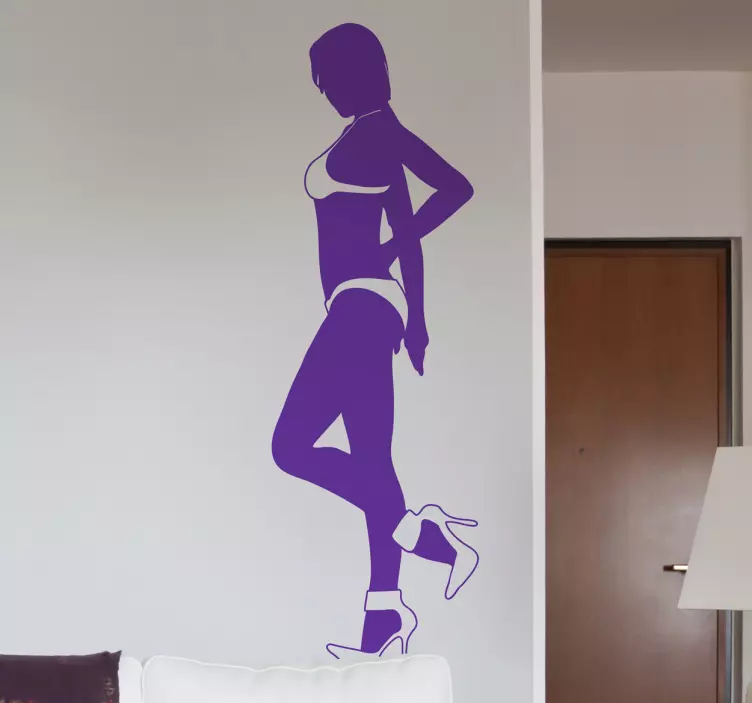 Sexy Woman Erotic Sticker - TenStickers
