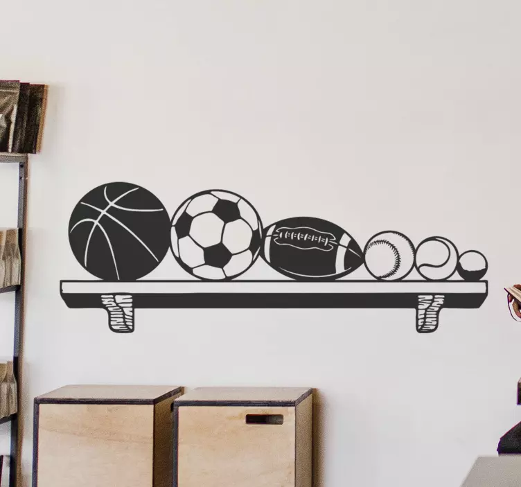 Sports Ball Collection sport sticker - TenStickers